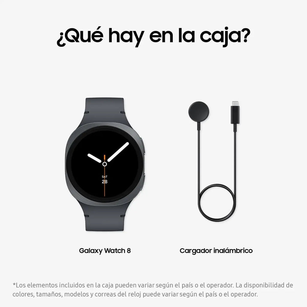 Samsung Galaxy Watch8 40/44 mm Bluetooth, Smartwatch with Galaxy AI, 3nm Processor, Health Assistant, Fitness Tracking, L1+L5 Dual-Frequency GPS, 5ATM + IP68 Waterproof, Android Compatible, Stylish Dark Gray/Silver Design.
