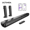 ULTIMEA Apollo S40 Barra de Sonido TV 2.2 Canales, 100 W, Diseño Desmontable 2 en 1, Bluetooth® 5.3, HDMI ARC, Sonido Envolvente, Graves Ajustables y 3 Modos EQ