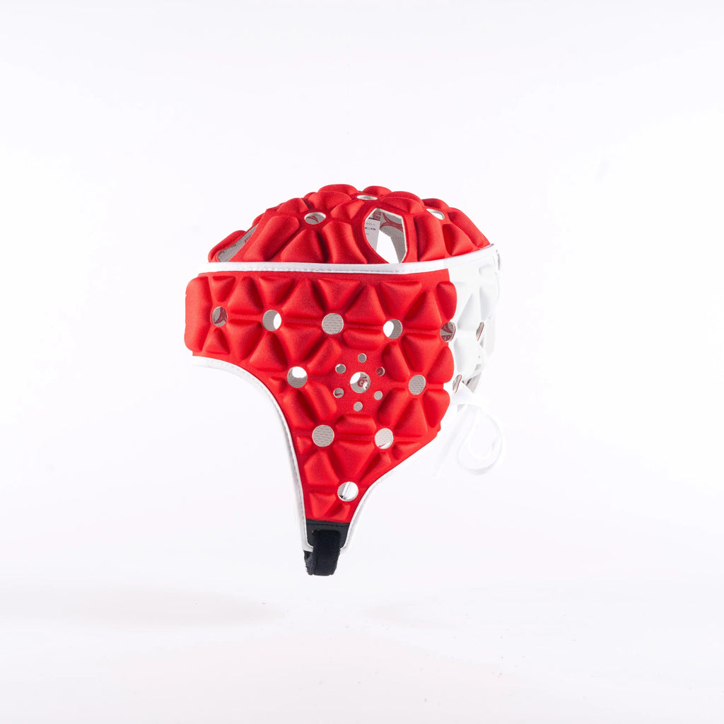Casco Rugby Gilbert Air Rojo (Headguard), Senior