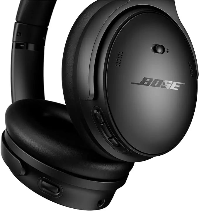 Bose QuietComfort Wireless Headphones with Noise Cancelling, Bluetooth 5.3, 40H Playtime, ANC Technology, Comfortable Over-Ear Design for Music and Calls