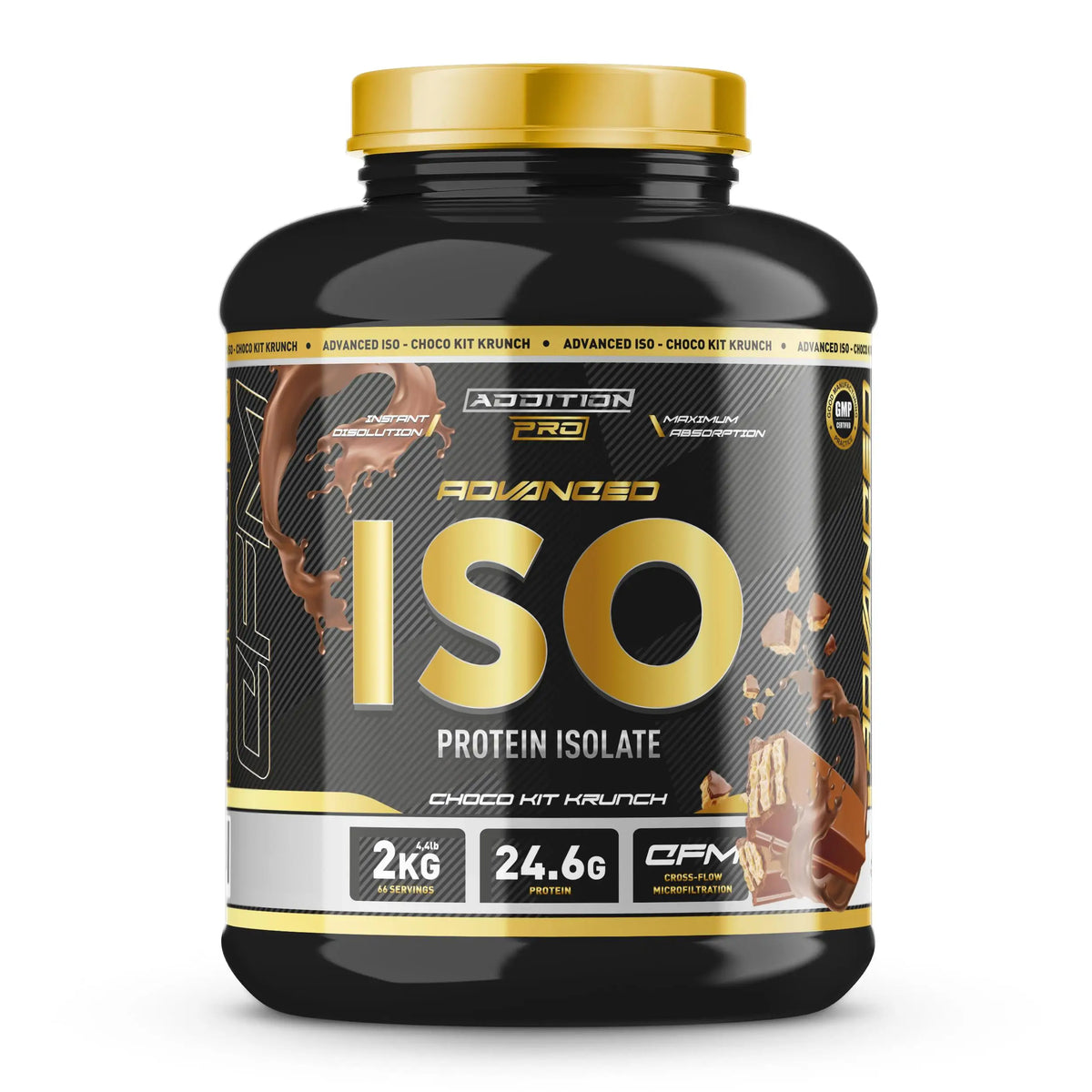 ISOLATE PROTEIN 2.0 NUEVA ADDITION PRO 2kg ENTEGAS 24/48 HORAS MUSCLECULT