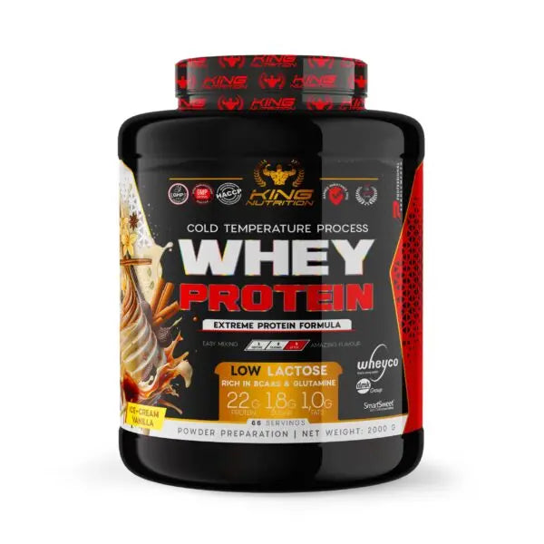 Whey Protein 2Kg King Nutrition Proteina Concentrada