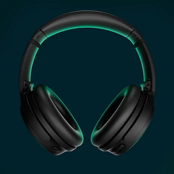 Bose QuietComfort Wireless Headphones with Noise Cancelling, Bluetooth 5.3, 40H Playtime, ANC Technology, Comfortable Over-Ear Design for Music and Calls