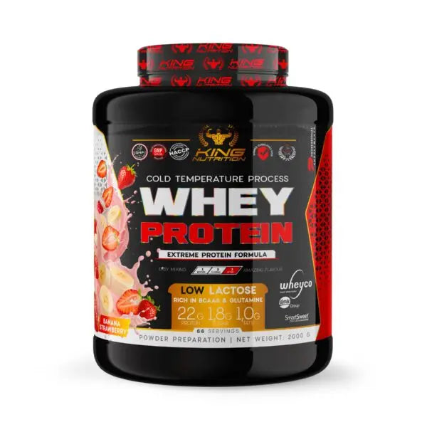 Whey Protein 2Kg King Nutrition Proteina Concentrada