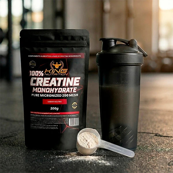 King Nutrition Whey Protein 2kg Proteina Concentrada + 200g de creatine monohydrate