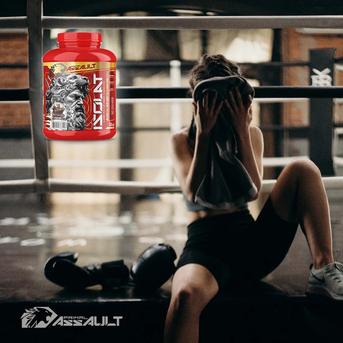 ISOLAT de PRIMAL ASSAULT es el aislado de proteina de suero más avanzado del mercado : la más alta calidad. Sin trucos ni ingredientes ocultos