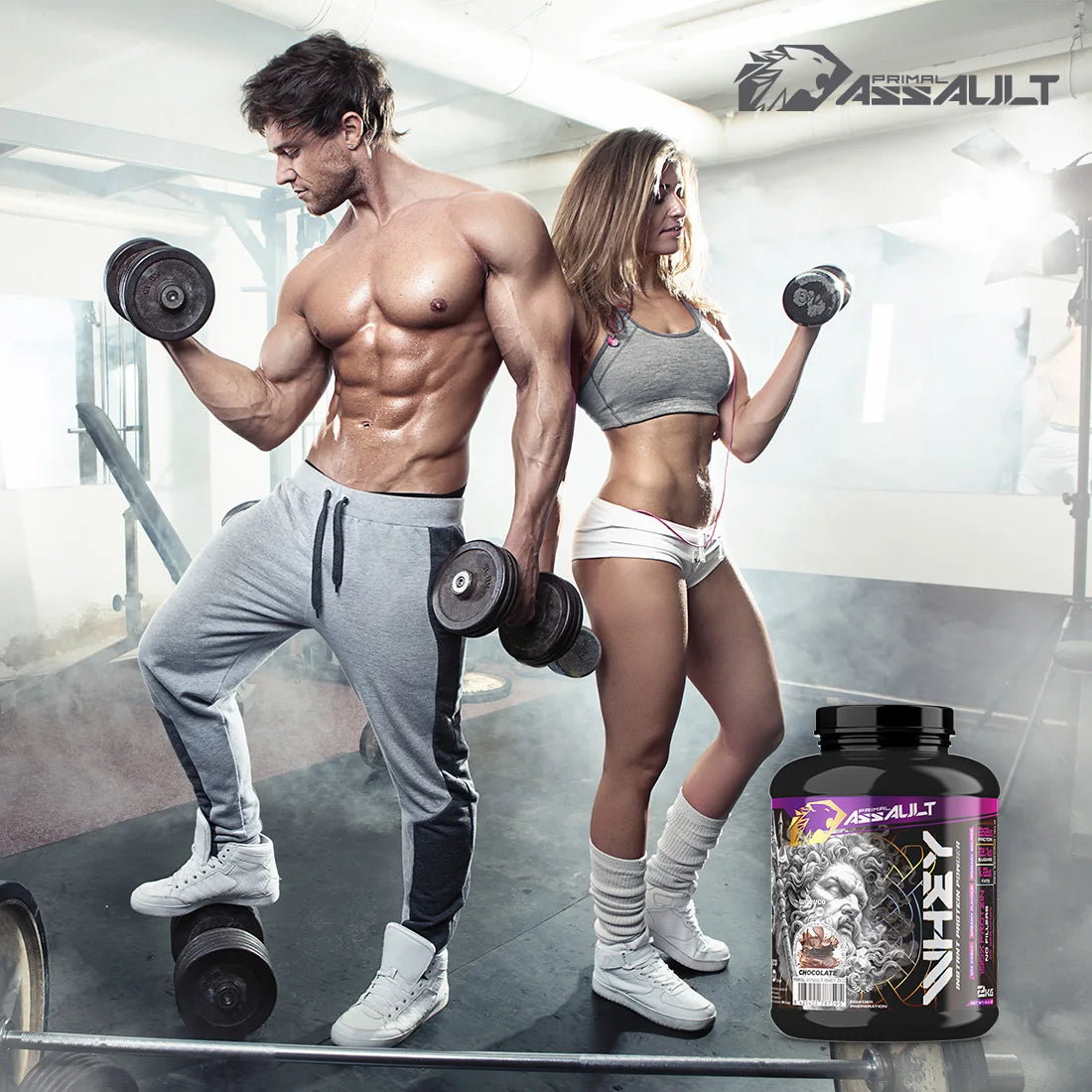 ASSAULT - 100% concentrado de proteína de suero WHEYCO® optimizado para poner en marcha los procesos de desarrollo muscular de su organismo. La proteína contribuye al crecimiento y mantenimiento de la masa muscular