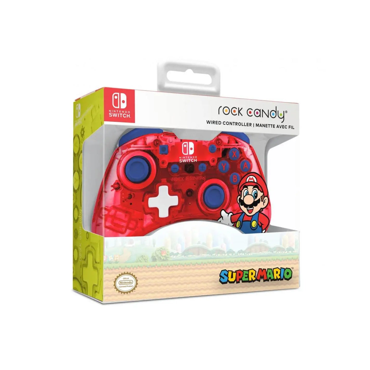 Rock Candy Wired Controller Mario Licenciado - SWITCH 1