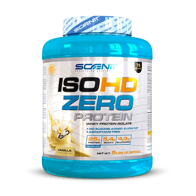 ISOHD Zero Protein - 2,27 kg y 908 g - 100% proteina isolate - Proteína isolada - Proteína isolatada - Hasta 86 g de proteína por cada 100 g. Ideal para el desarrollo muscular