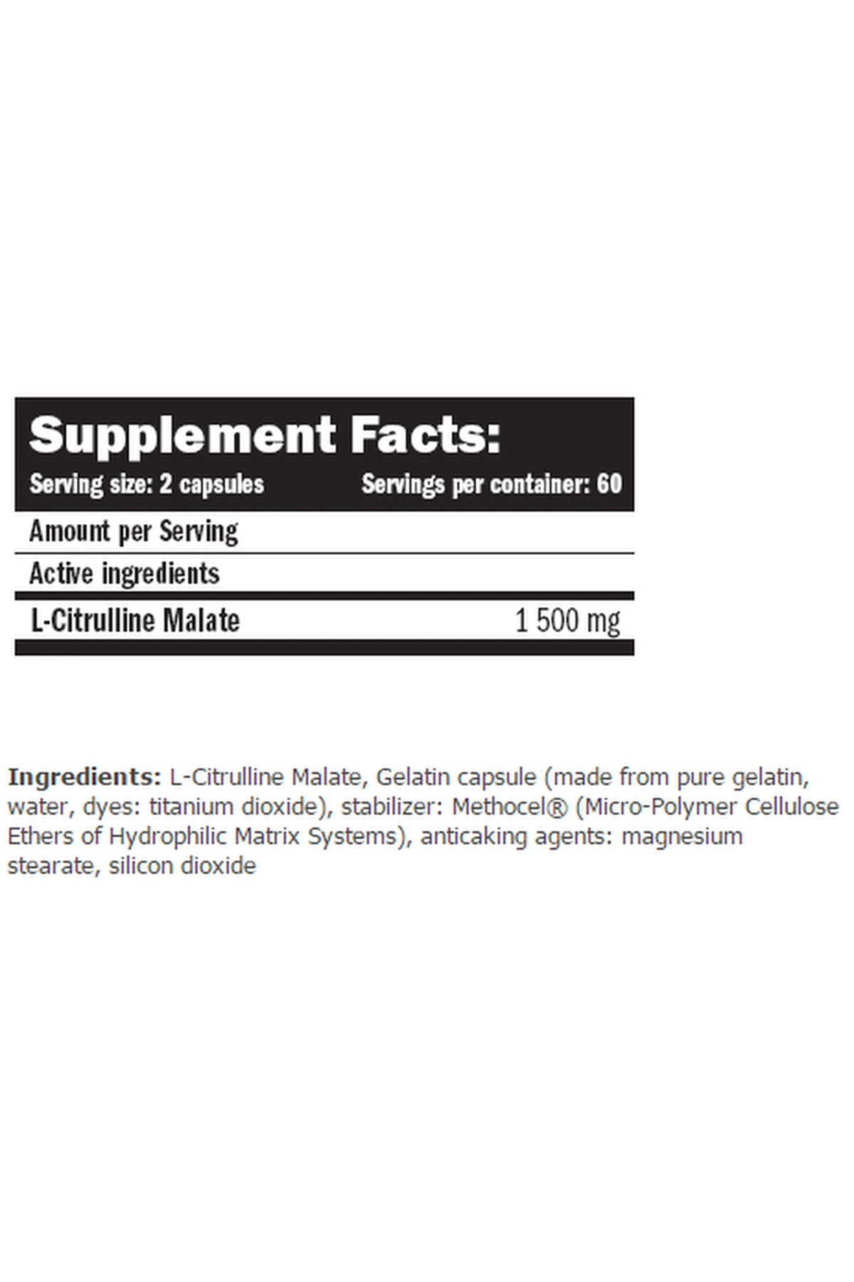 Amix Citrulyn 120 cápsulas - L-Citrulina Malato de Grado Clínico - Precursor Directo de Óxido Nítrico (NO) y Modulador del Ciclo de la Urea - Vasodilatación y Aclaramiento de Amoníaco