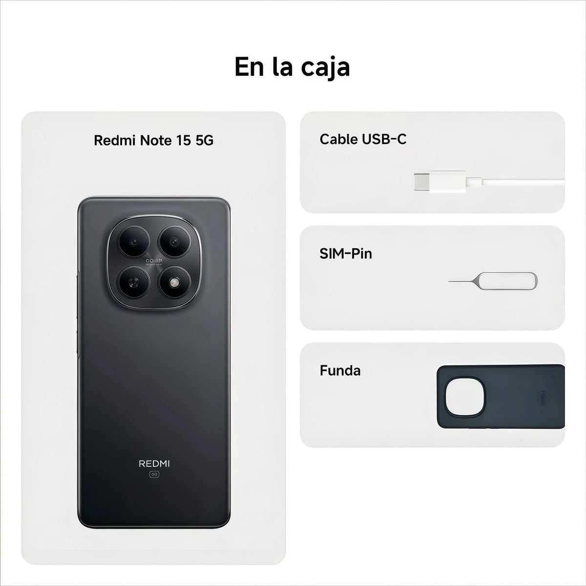 Xiaomi Redmi Note 15 5G smartphone with Snapdragon 6 Gen 3, 8GB RAM, 256GB storage, 6.77" AMOLED display, 108MP camera, 5520mAh battery, IP65 water and dust resistance, ideal for seamless performance and vivid visuals.