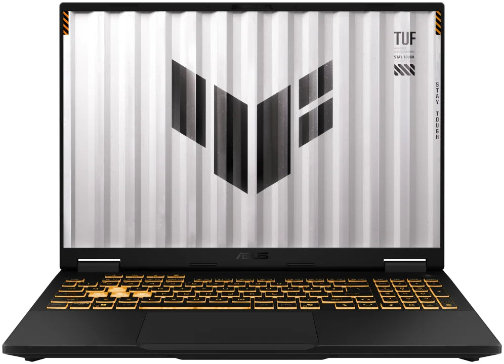 Asus tuf gaming f16 tuf608jmi-tu345 - 16" wuxga 144hz gaming laptop (core i5-14450hx. 16gb ram. 512gb ssd. rtx 5060 8gb. no operating system) jager gray - spanish qwerty keyboard