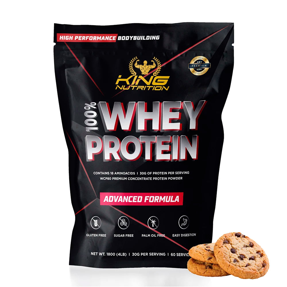 Whey Protein 1,8kg King Nutrition Proteina Concentrada.*