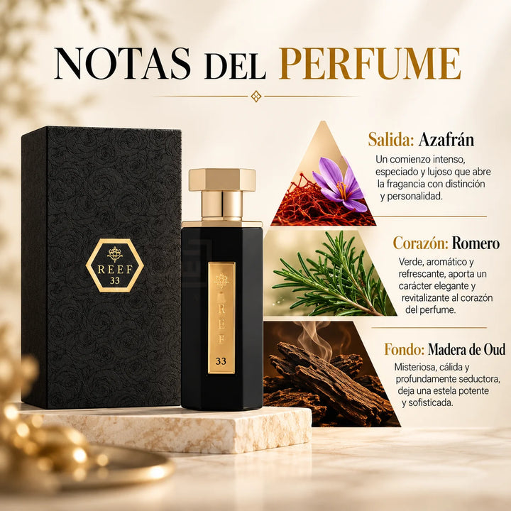 Reef 33 - 100ml - Eau de Parfum - Reef Perfumes
