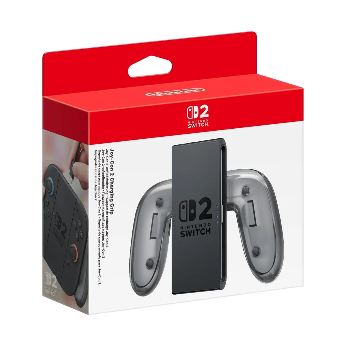 Nintendo Joy-Con 2 Charging Grip Soporte de Carga para Mandos Joy-Con 2 para Consola Nintendo Switch 2 SW2 (No se Incluyen los Joy-Con)