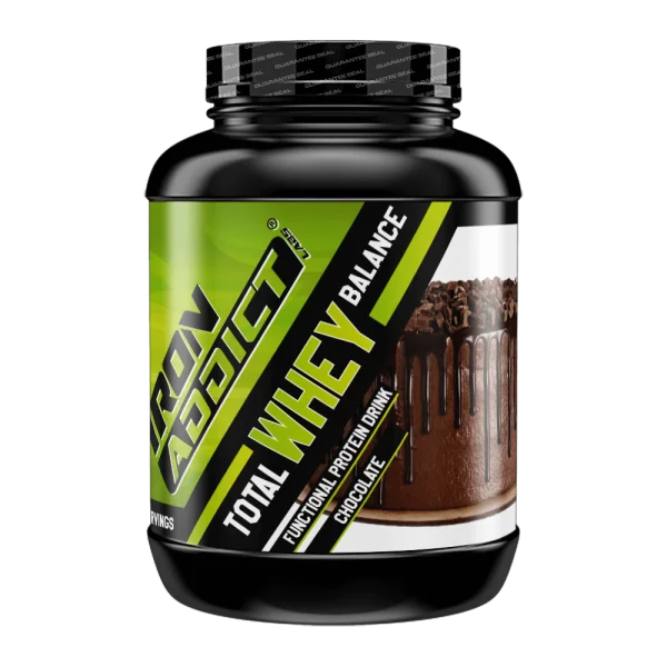 Whey Protein 1.8Kg Iron Addict Labs - Proteína de Suero de Leche de Máxima Calidad+Colágeno+Creatina - Mantenimiento y Desarrollo Muscular - Fortalece las Articulaciones - Mezcla de proteínas - Iron Addict Labs