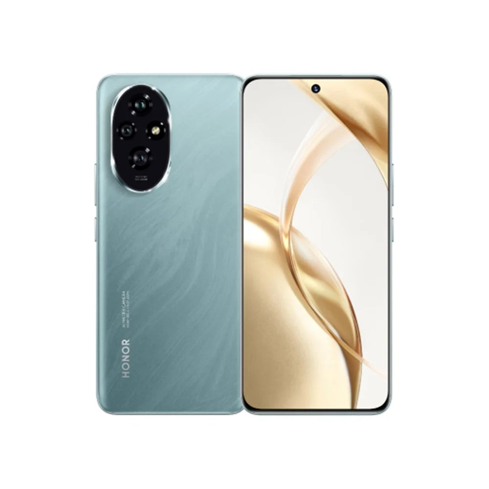 Smartphone HONOR 200 5G versión europea con 12 GB de RAM + 512 GB de almacenamiento, Snapdragon 7 Gen 3, pantalla AMOLED de 6,7" a 120 Hz, triple cámara de 50 MP, batería de 5200 mAh, MagicOS, compatible con NFC
