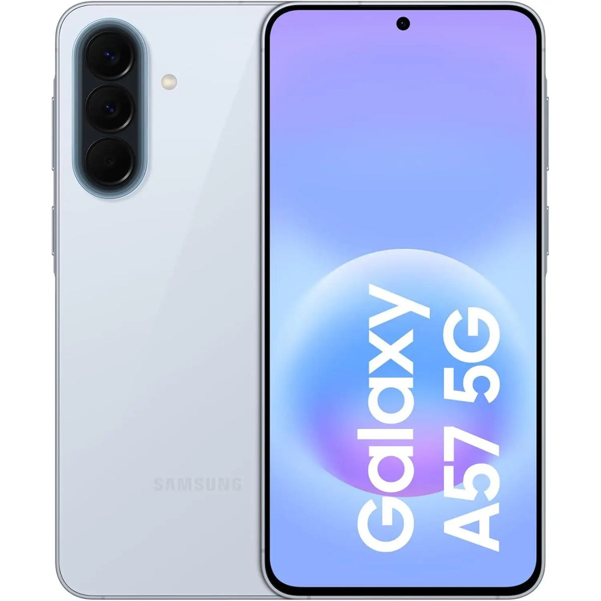 Samsung Galaxy A57 5G, 256 GB, smartphone fino con IA, 8 GB de RAM, triple cámara de 50 MP, batería de 5000 mAh para 2 días de uso, resistente al agua IP68, pantalla Super AMOLED de 6,7 pulgadas, versión europea.