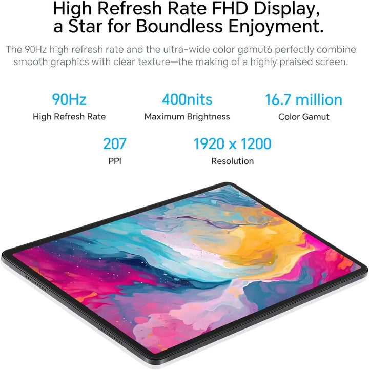 Tableta - HONOR Pad X8a WiFi, Space Gray, Relaja tu vista en 11 pulgadas con una fluidez total  Pantalla FullView HONOR｜8300mAh  Batería ultra grande｜Gran sonido  Disfruta de sus cuatro altavoces