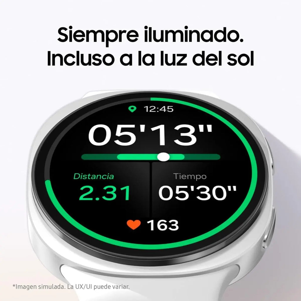 Samsung Galaxy Watch8 40/44 mm Bluetooth, Smartwatch with Galaxy AI, 3nm Processor, Health Assistant, Fitness Tracking, L1+L5 Dual-Frequency GPS, 5ATM + IP68 Waterproof, Android Compatible, Stylish Dark Gray/Silver Design.