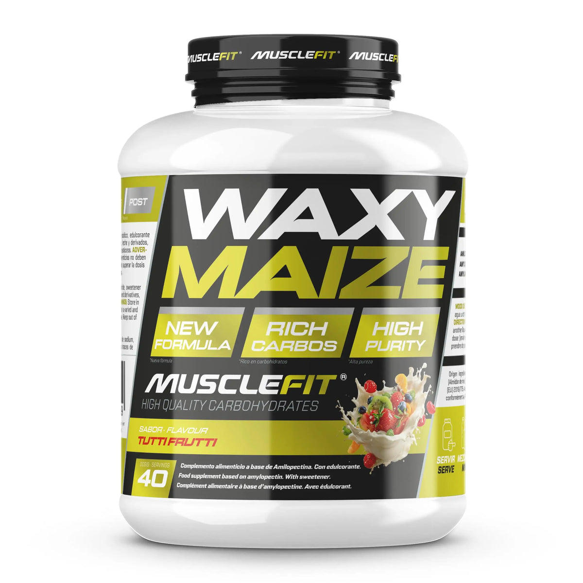 Waxy Maize 2kg - Musclefit - Almidón de Maíz