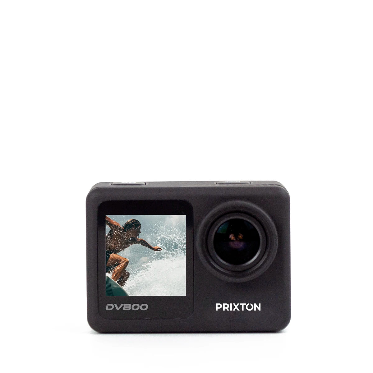 Cámara Deportiva - Videocámara Multisport - Action Cam - Conexión USB, MicroSD y HDMI - Sumergible - Incluye accesorios  PRIXTON