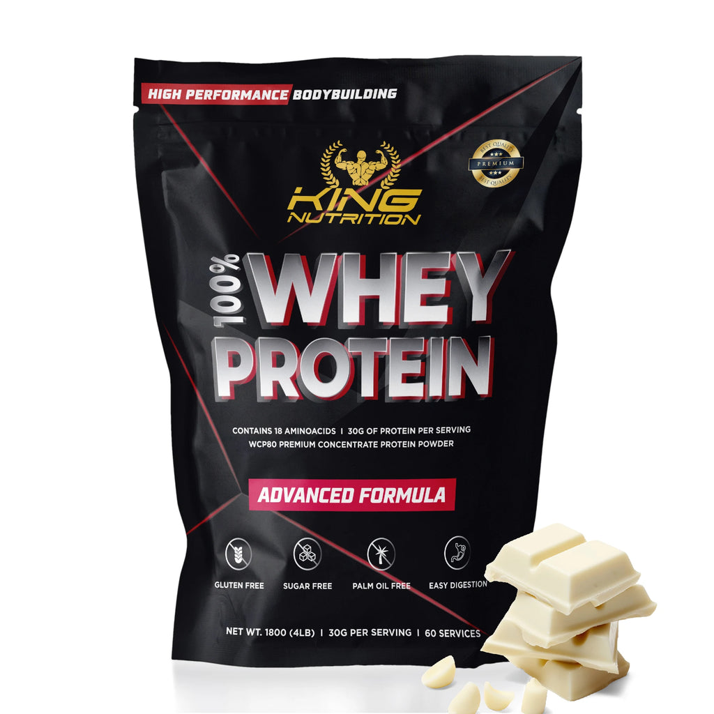 Whey Protein 1,8kg King Nutrition Proteina Concentrada.*