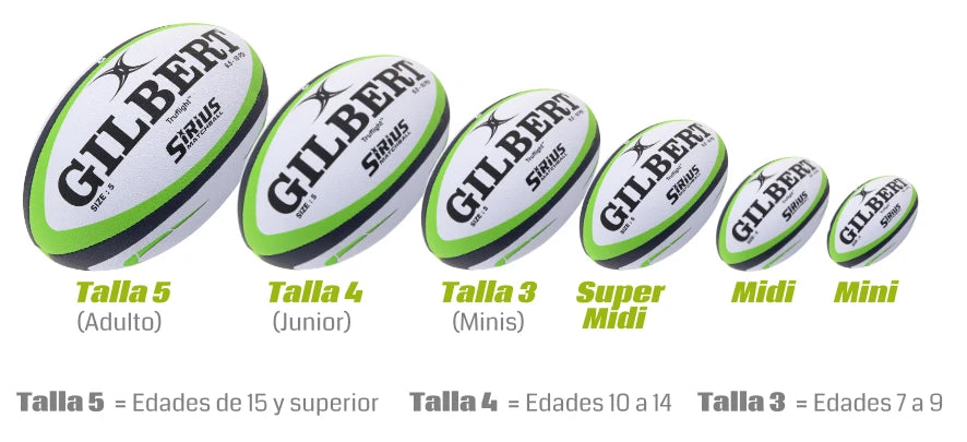 BALÓN RUGBY GILBERT RÉPLICA MINI ESPAÑA, Talla Mini