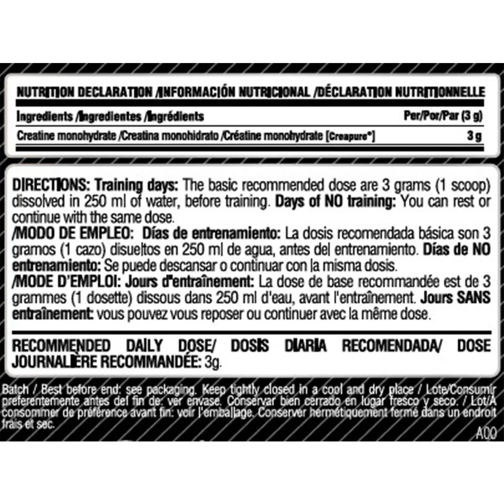 LIFE PRO NUTRITION CREATINE CREAPURE 250G - 100% Calidad Creapure - Aumenta Rendimiento y Fuerza - Creatina Pura sin Sabor