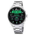 Lotus Smartime Nexo 50206/1 smartwatch for men, featuring a 1.43" AMOLED display, Bluetooth calling, heart rate monitor, and 8-day battery life, designed in stainless steel for a sophisticated look and advanced health trackin
