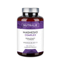 Citrato de Magnesio 1545mg + Magnesio Bisglicinato 600mg -  Reduce Cansancio y Fatiga - Magnesium Complex Alta Biodisponibilidad - 120 Cápsulas Veganas Nutralie