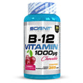 Vitamina B12 Sublingual - 1000 mcg - 365 tabletas - Sabor Cereza - Vitamina B12 - Vitamina B12 vegana - Vitamina B12 Cianocobalamina - Vitaminas B12 - Suplemento Vitamina B12