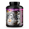 ASSAULT - 100% concentrado de proteína de suero WHEYCO® optimizado para poner en marcha los procesos de desarrollo muscular de su organismo. La proteína contribuye al crecimiento y mantenimiento de la masa muscular