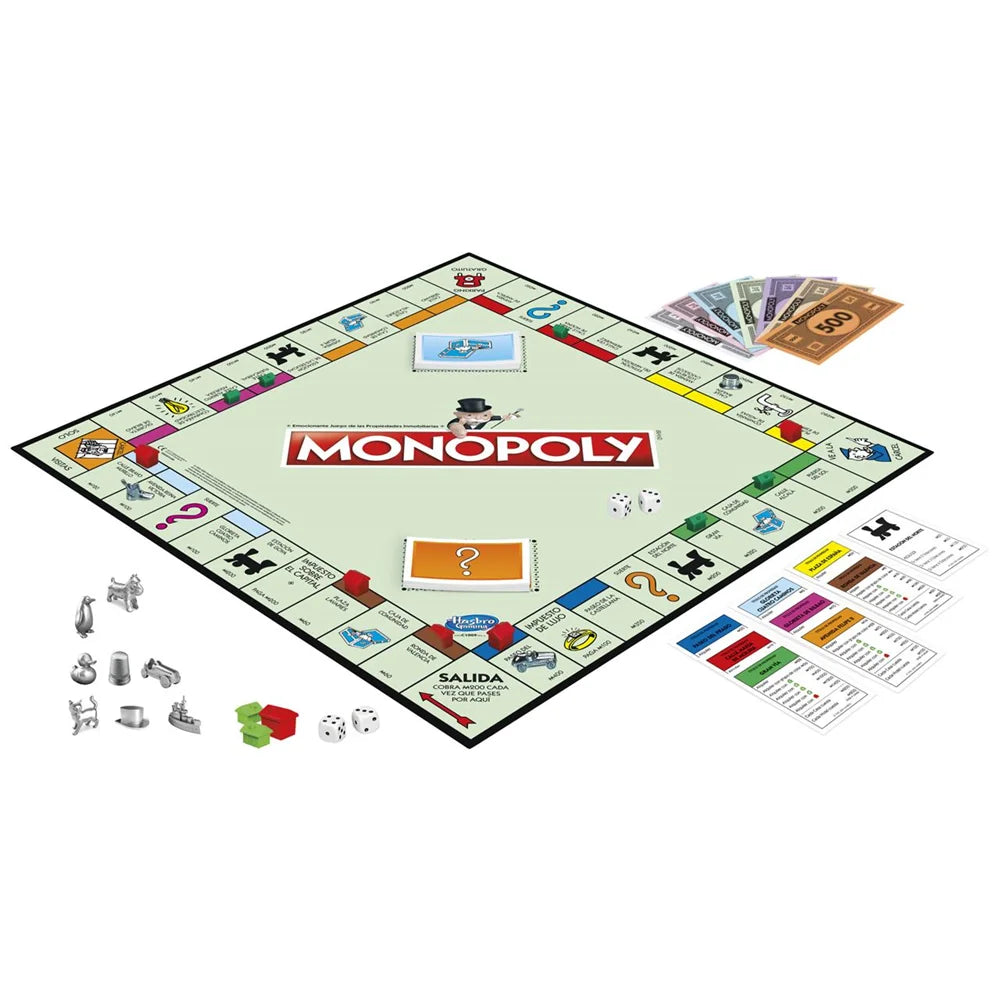Hasbro - Monopoly clásico Madrid juego Hasbro (plastilina g0009105)