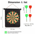 Double-sided magnetic dart board with darts children adult office family leisure indoor maxia market