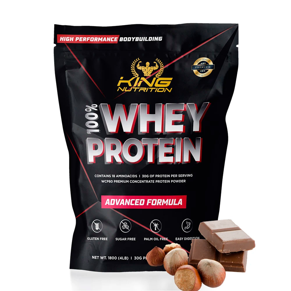 Whey Protein 1,8kg King Nutrition Proteina Concentrada.*