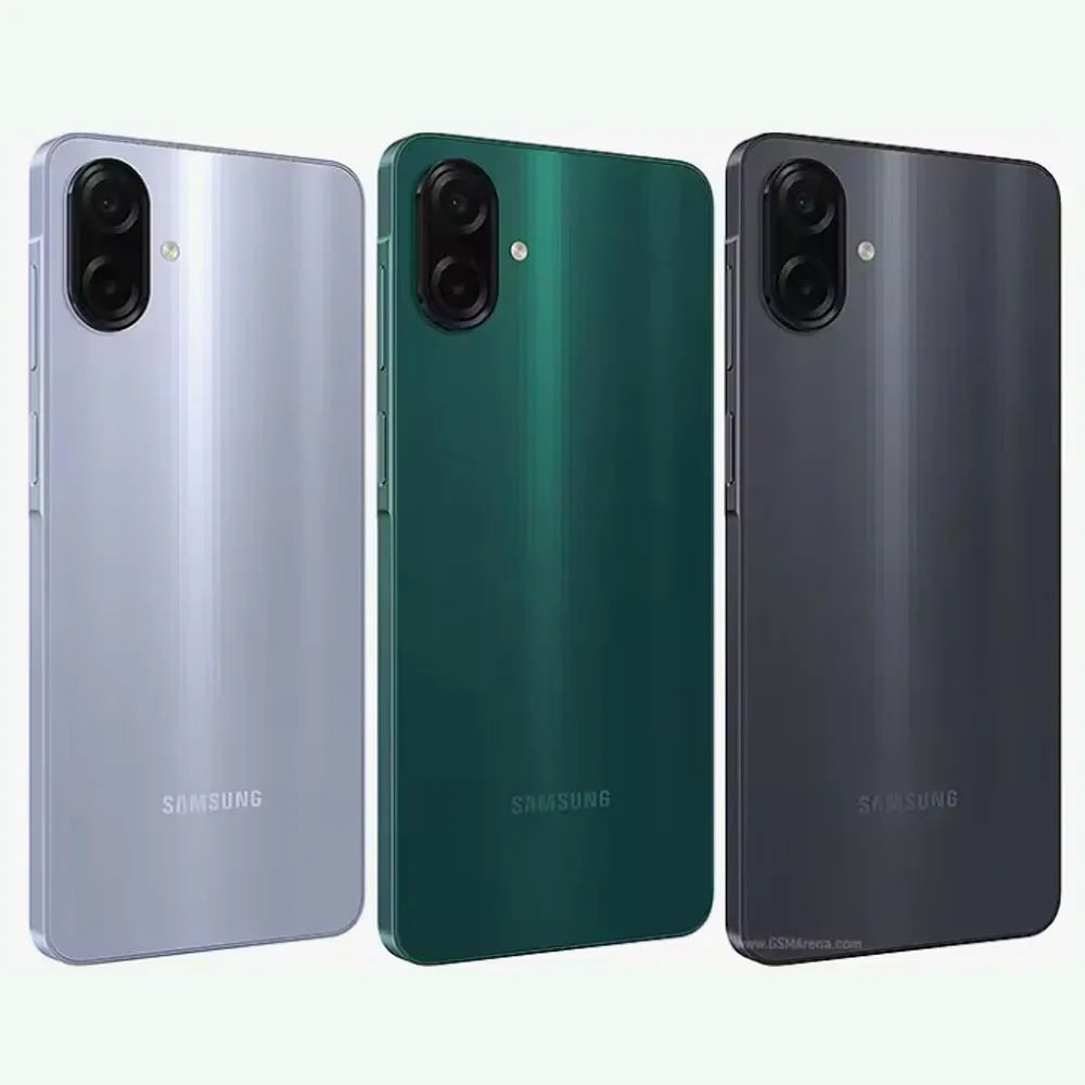 Smartphone Samsung Galaxy A07 4G, pantalla de 6,7 pulgadas, frecuencia de actualización de 90 Hz, procesador MediaTek Helio G99, 8 GB de RAM, 256 GB de almacenamiento, cámara dual de 50 MP, batería de 5000 mAh, teléfono Android con conectividad WiFi.