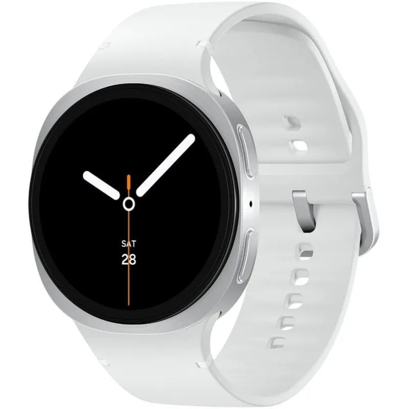 Samsung Galaxy Watch 8 LTE 40mm, un elegante reloj inteligente para Android con conectividad LTE, seguimiento avanzado de la salud, Galaxy AI para recomendaciones personalizadas y una vibrante pantalla AMOLED, perfecto para estilos de vida modernos.