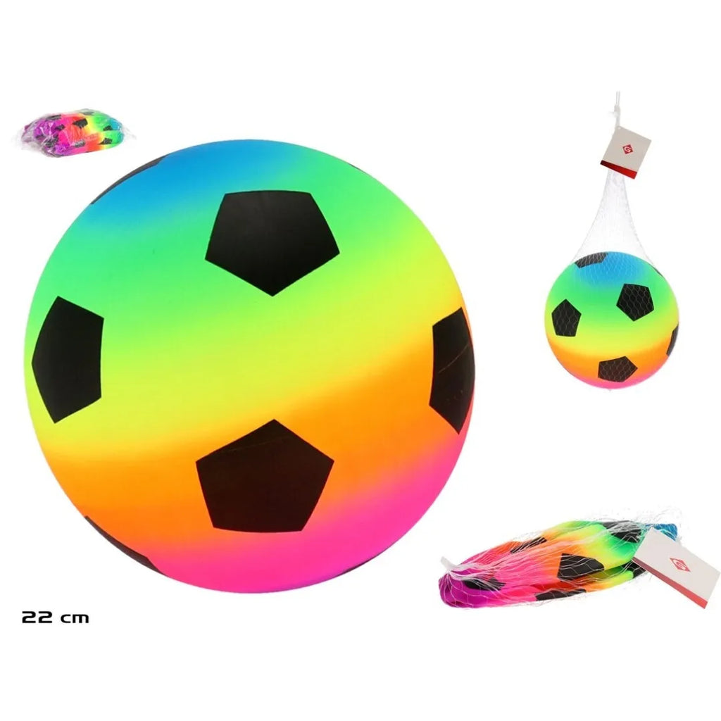 Gerimport Pelota de Fútbol Rainbow 22 cm