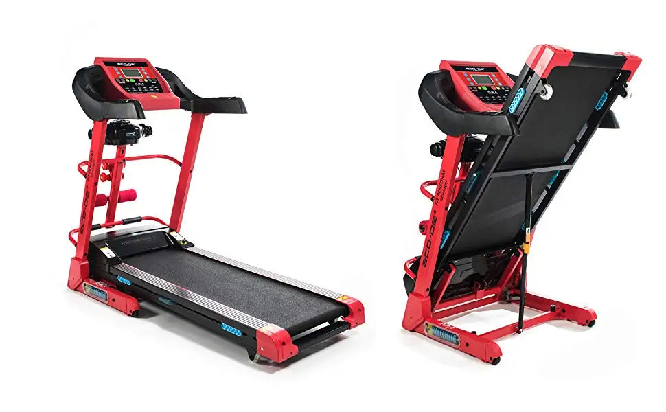 Eco-De Cinta de Correr Fit Perform Multifonction, Plegable, DSA Double Shock Absorber, Cardio Control, Mp3 Speakers, Incliación eléctrica 15º, 12 programas, 16 Km/h ECO-2598M Eco-De