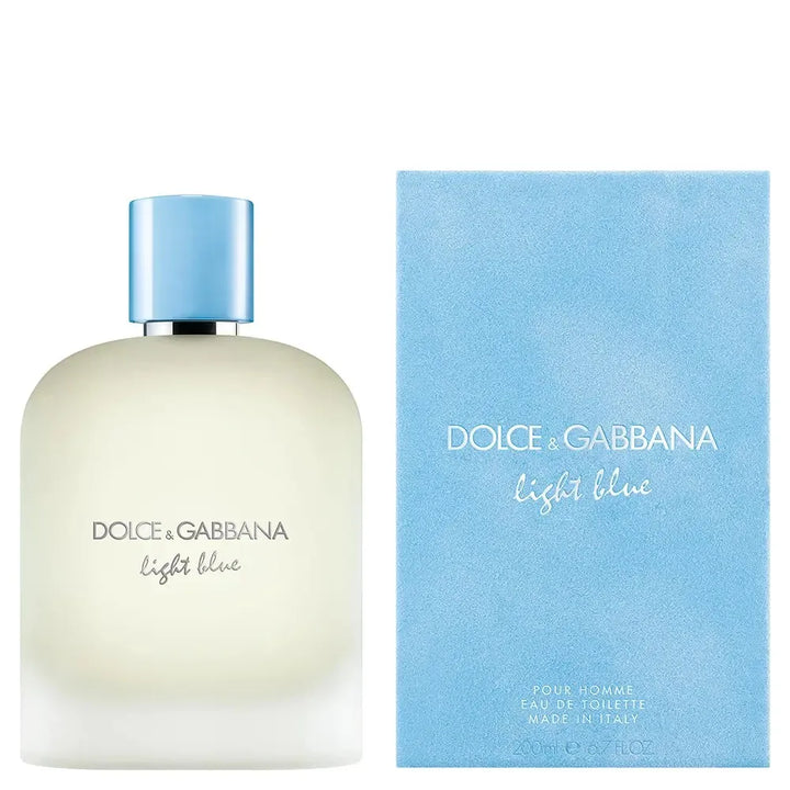 DOLCE &amp; GABBANA Light Blue Pour Homme Eau de Toilette 200 ml para Hombre