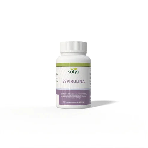 Pack 3 Espirulina + Vitamina B12 (400MG) 100 Comprimidos sotya