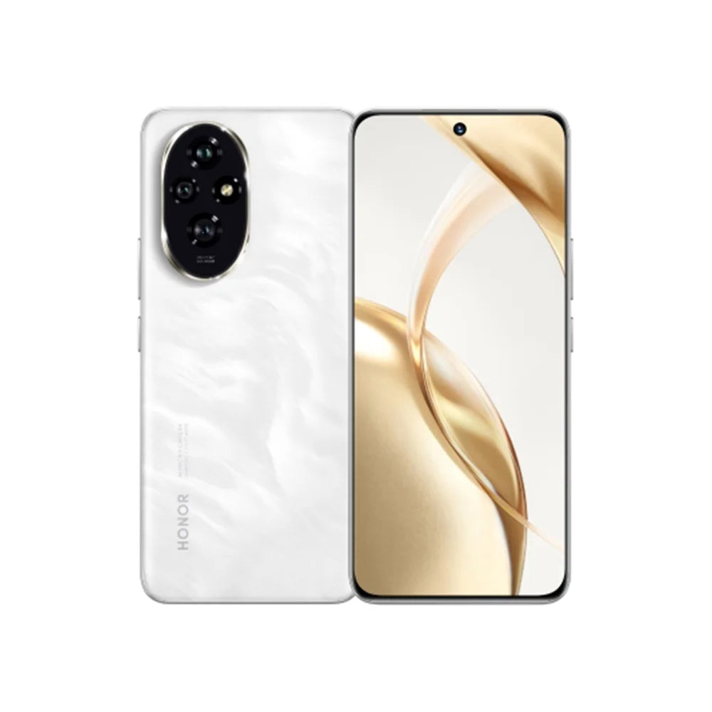 Smartphone HONOR 200 5G versión europea con 12 GB de RAM + 512 GB de almacenamiento, Snapdragon 7 Gen 3, pantalla AMOLED de 6,7" a 120 Hz, triple cámara de 50 MP, batería de 5200 mAh, MagicOS, compatible con NFC