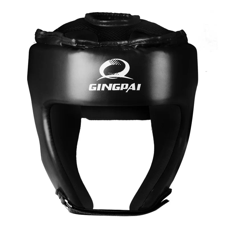 Casco de MMA Negro, Azul y Rojo para Adultos, Hombres y Mujeres, para Entrenamiento de Muay Thai, Kick Boxing, Protección de Cabeza, Protector de Sanda
