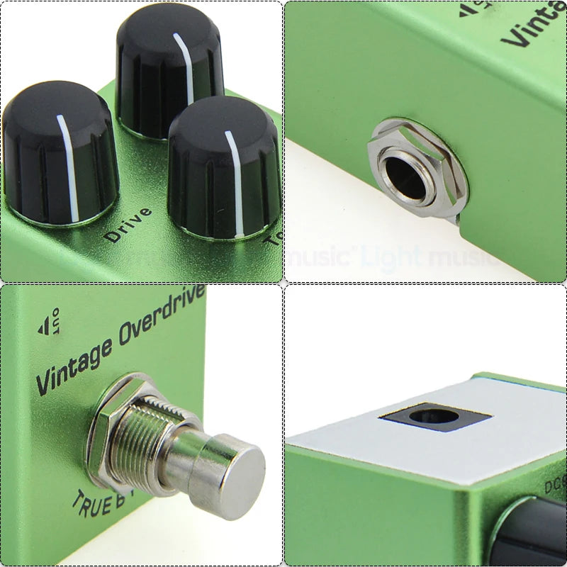 Pedal de Guitarra Eléctrica Vintage Overdrive/US Dream/Classic Chorus/Vintage Phase/Tremolo/Analog Delay/Digital Delay/Ultimate Drive