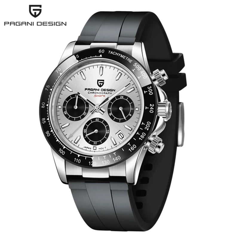 PAGANI DESIGN Men's Watches 2026 Top Brand Sports Men Quartz Wristwatches Waterproof Stainless Steel Business Clock Reloj Hombre