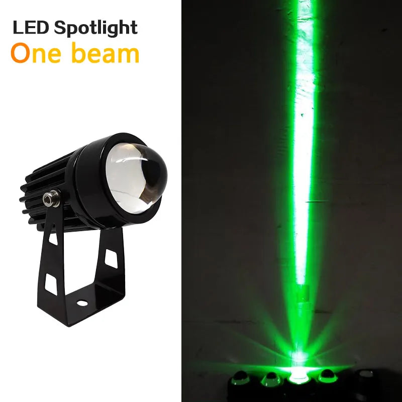 Foco LED de pared para exteriores, iluminación de paisaje de 9 W 12 W, 220 V, rojo, verde, azul, RGB, luz de pared, resistente al agua IP66, haz de luz único