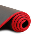 YECOKISO 10MM Extra grueso 183cmX61cm esteras de Yoga NRB estera de ejercicio antideslizante Fitness insípido Pilates entrenamiento esteras de gimnasio con vendaje