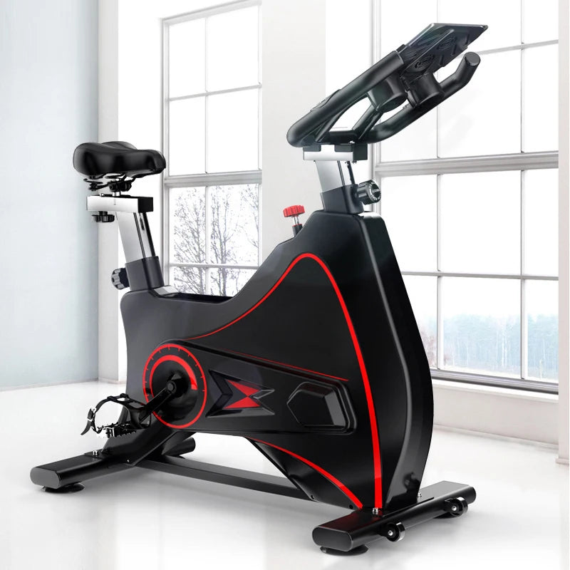 806 Bicicleta giratoria ultrasilenciosa para interiores, bicicleta estática para interiores con Control magnético, bicicleta deportiva todo incluido, bicicleta de gimnasio, oso de 250KG