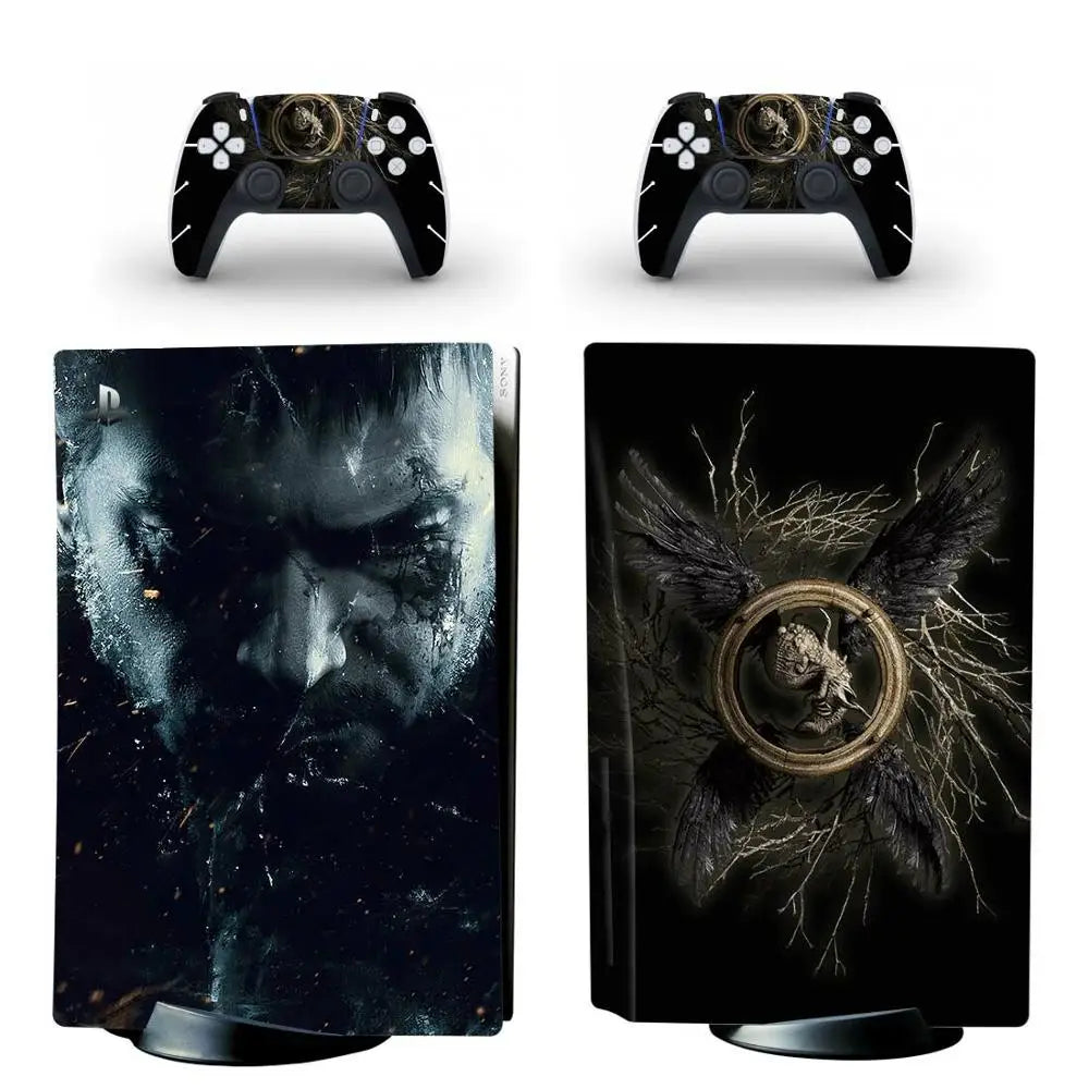 Umbrella PS5 Standard Disc Edition Skin Sticker Decal Cover for Console & Controller PS5 Skin Sticker Vinyl